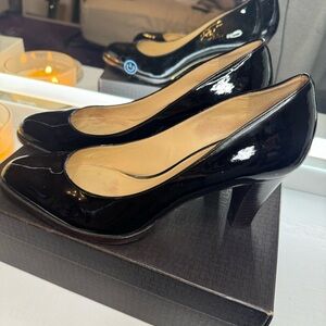 Cole haan carma ot air pump black pyth print